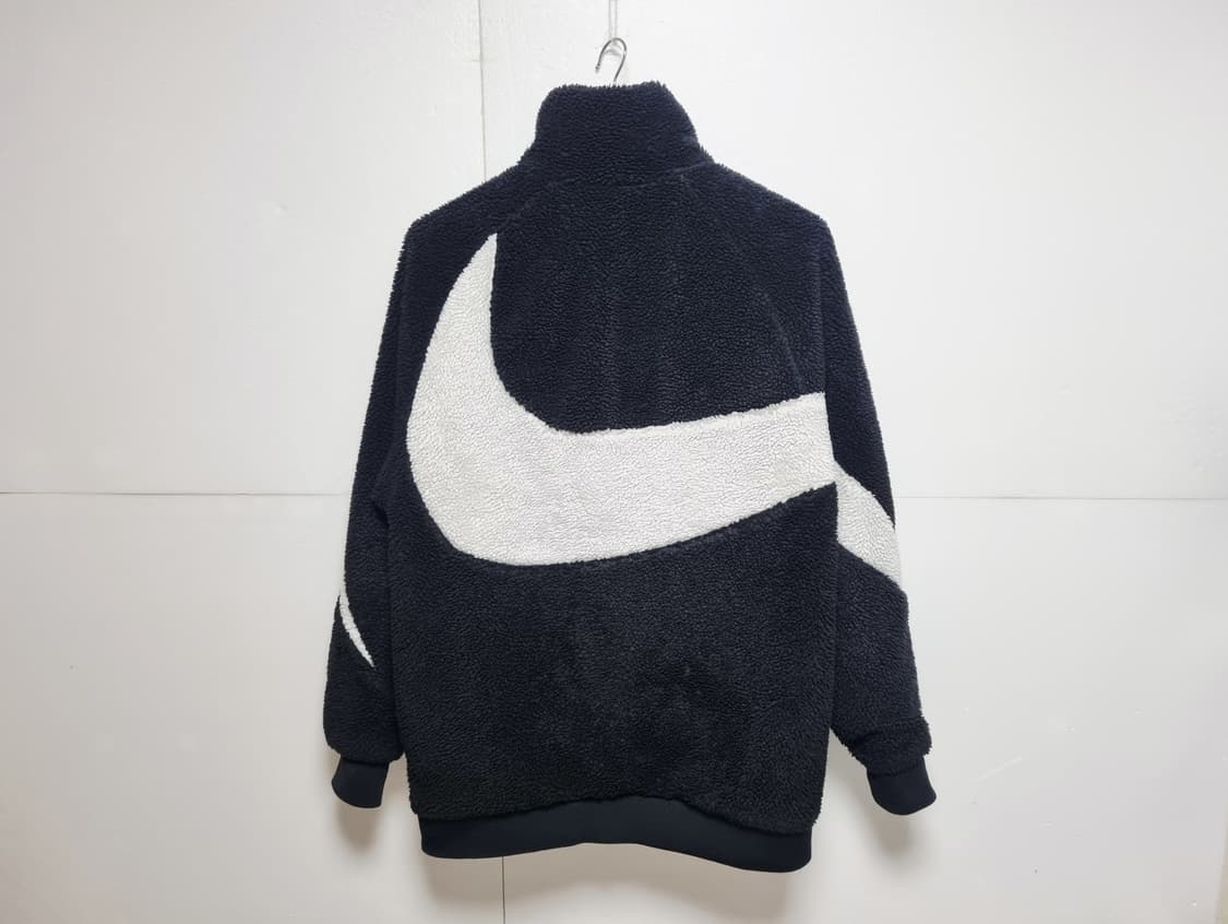 남성 나이키 리버시블 리버서블 양면 후리스 우븐 빅스우시 뽀글이 점퍼 상품이미지1
