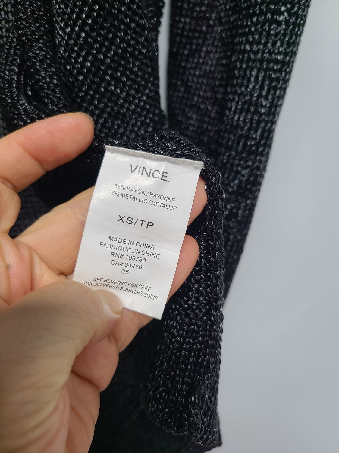빈스 망사 썸머 가디건 xs 상품이미지5