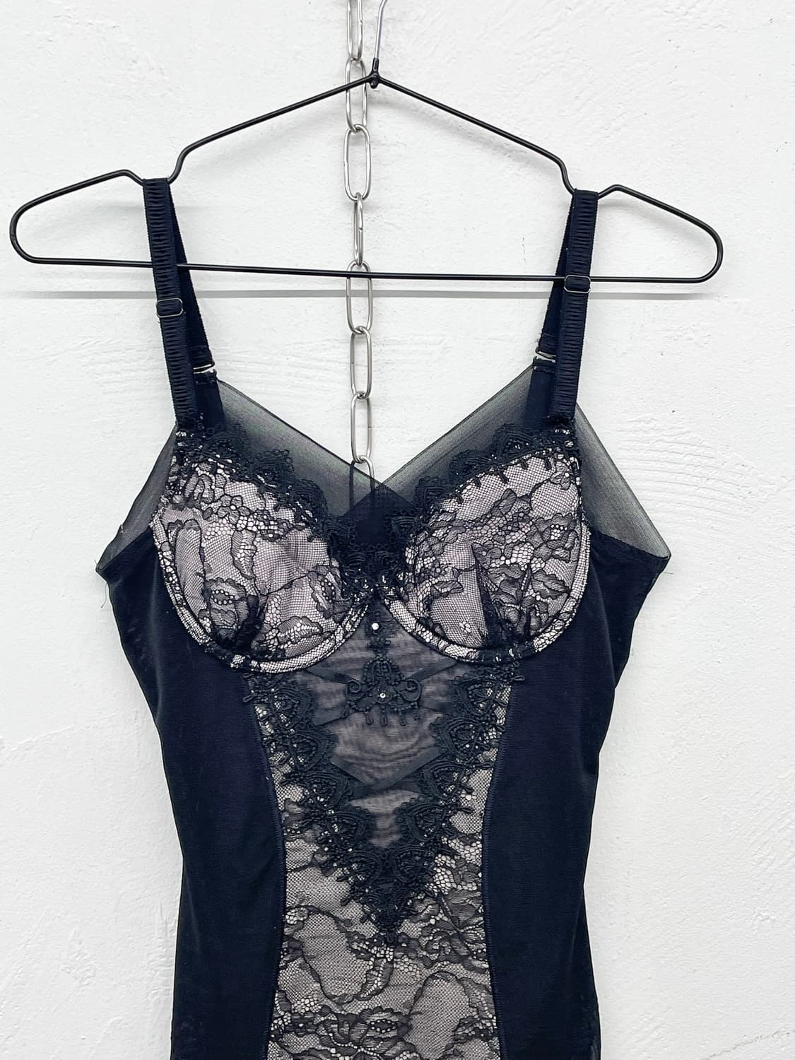 갸루 레이스 아일렛 코르셋 상품이미지5