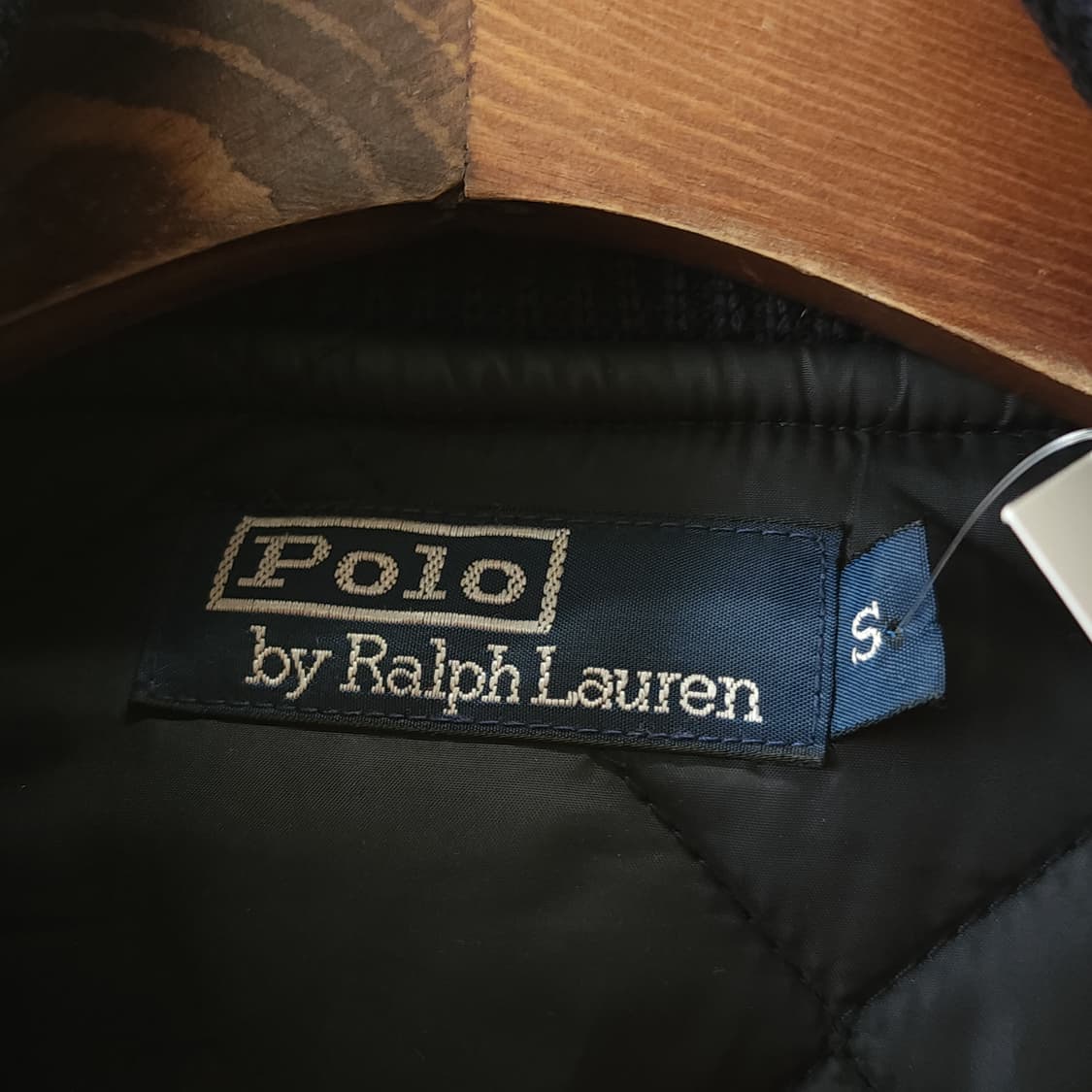 폴로 레더 바시티 자켓 레터맨 자켓 s 상품이미지9