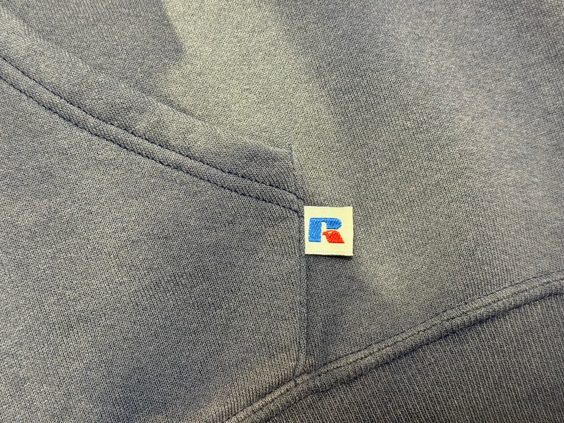 [L] 90s 러셀 (Russell Athletic) 네이비 후드집업 상품이미지5