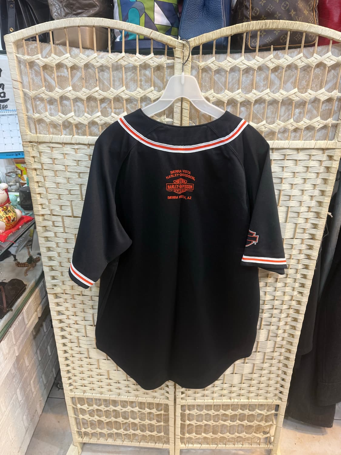 100-105 정품 할리데이비슨 베이스볼 저지 셔츠 팝니다 상품이미지9