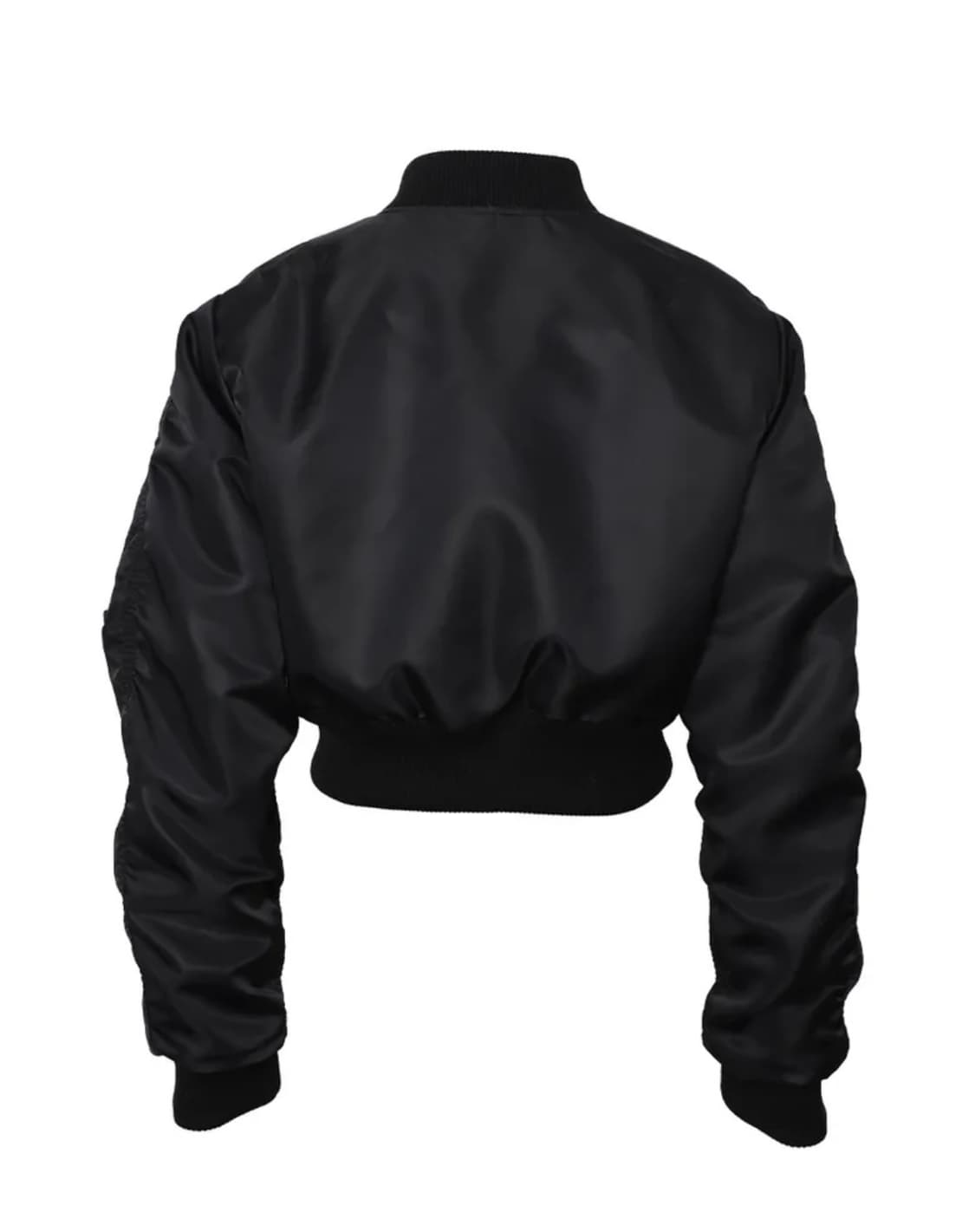 덕다이브 크롭 블루종 봄버 자켓 상품이미지2