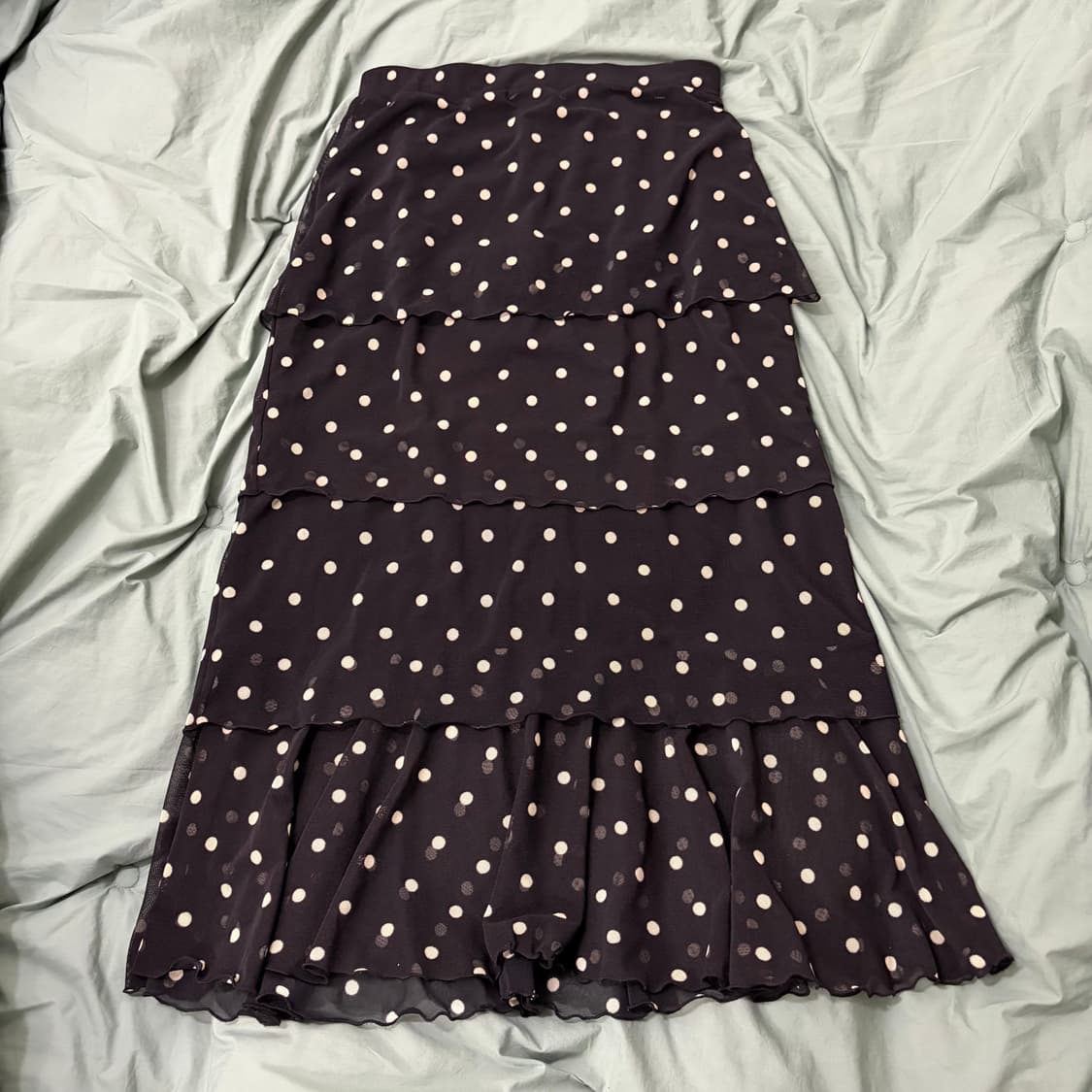 도트 롱스커트 상품이미지1