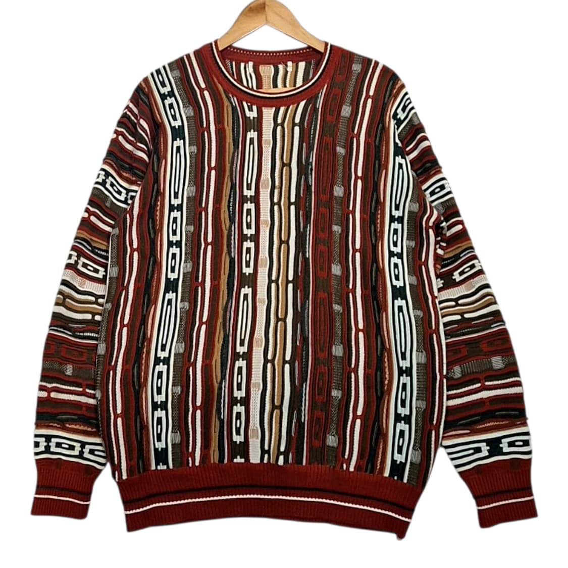 Vtg_케이블 패턴 니트 상품이미지1