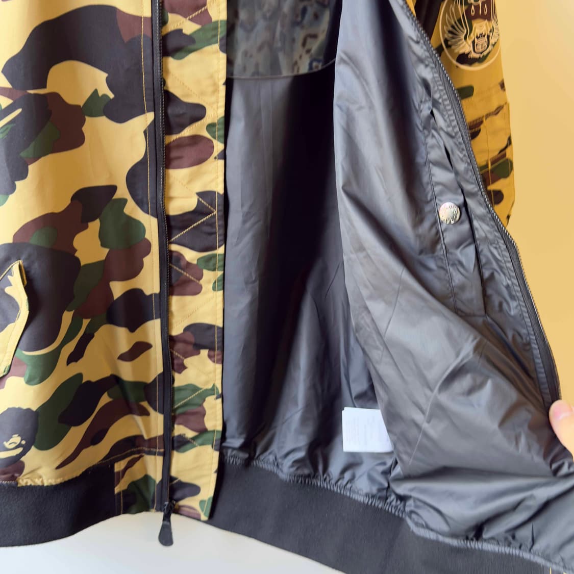 베이프 카모 MA-1 항공 점퍼 상품이미지8