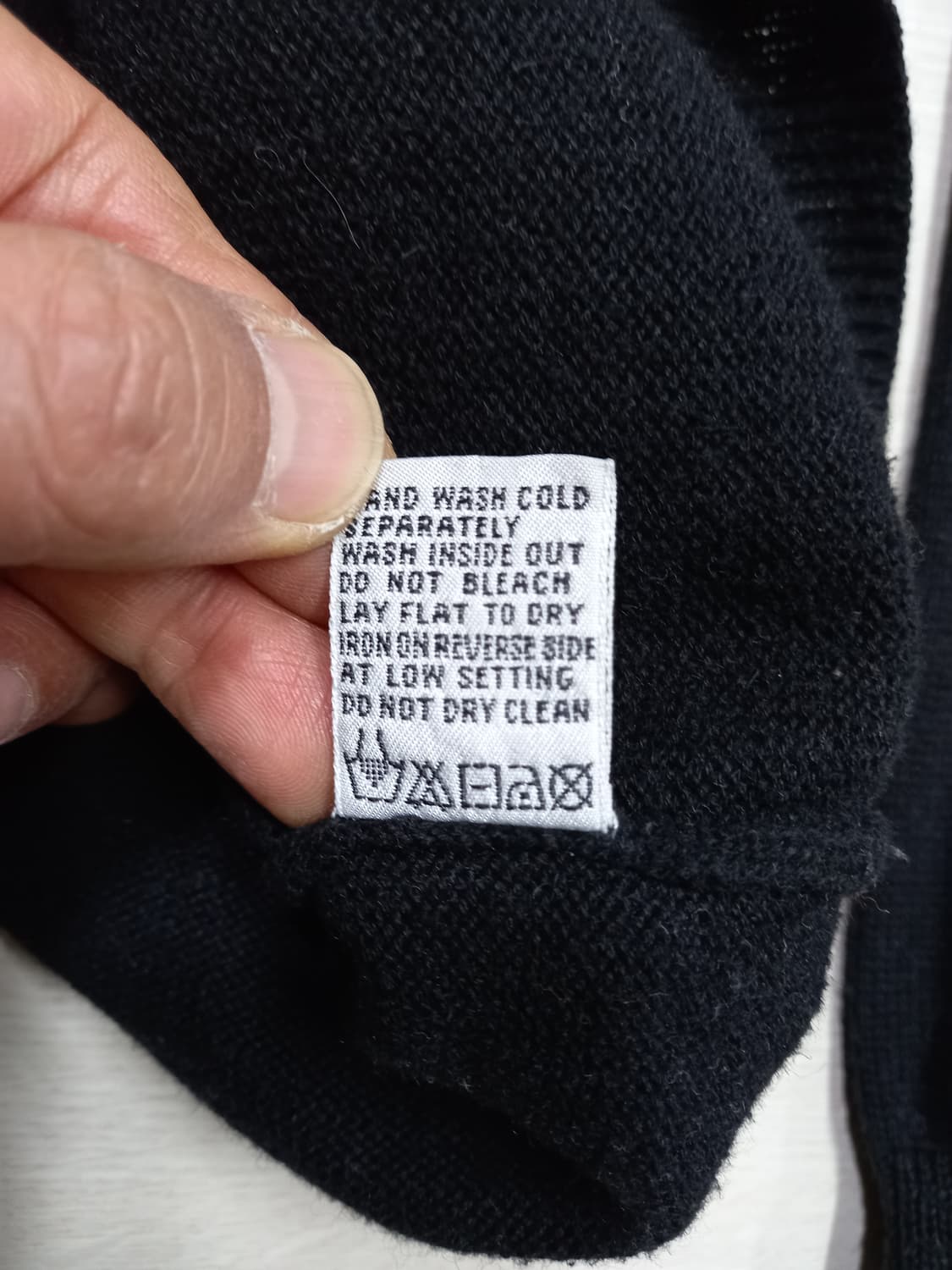 L100 A/X HongKong 라운드 스웻셔츠 블랙 L-688 상품이미지7