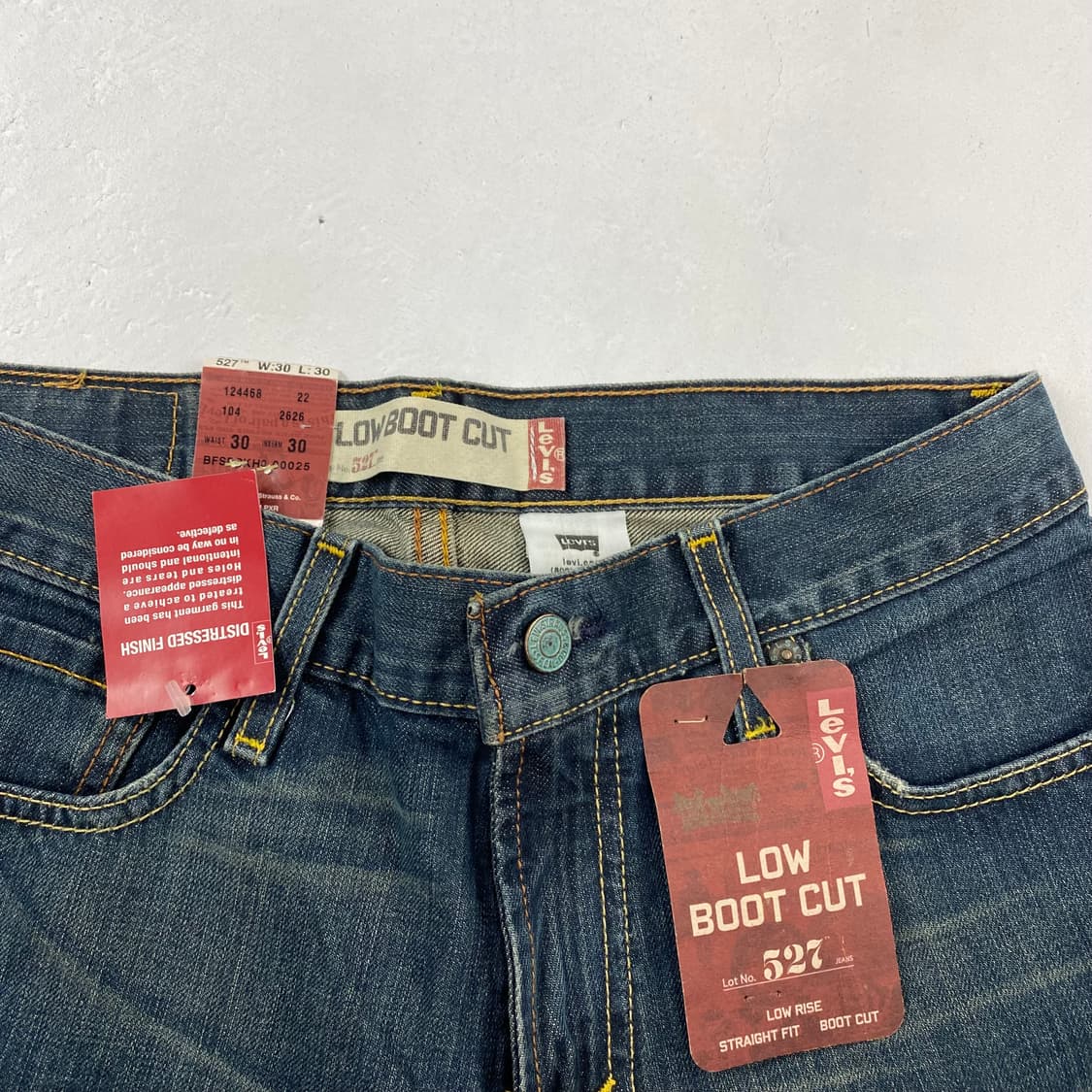 리바이스 527 워싱 부츠컷 플레어 진 (30) 상품이미지8
