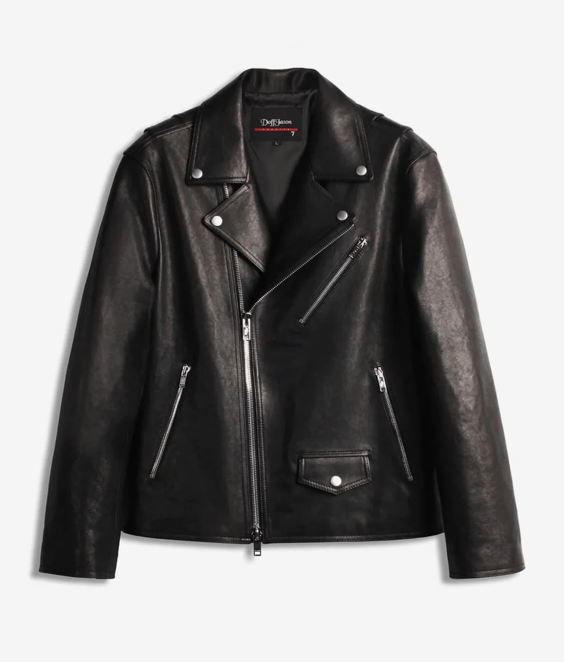 (XL) 도프제이슨 프리미엄 램스킨 베지터블 100 라이더 자켓 상품이미지2