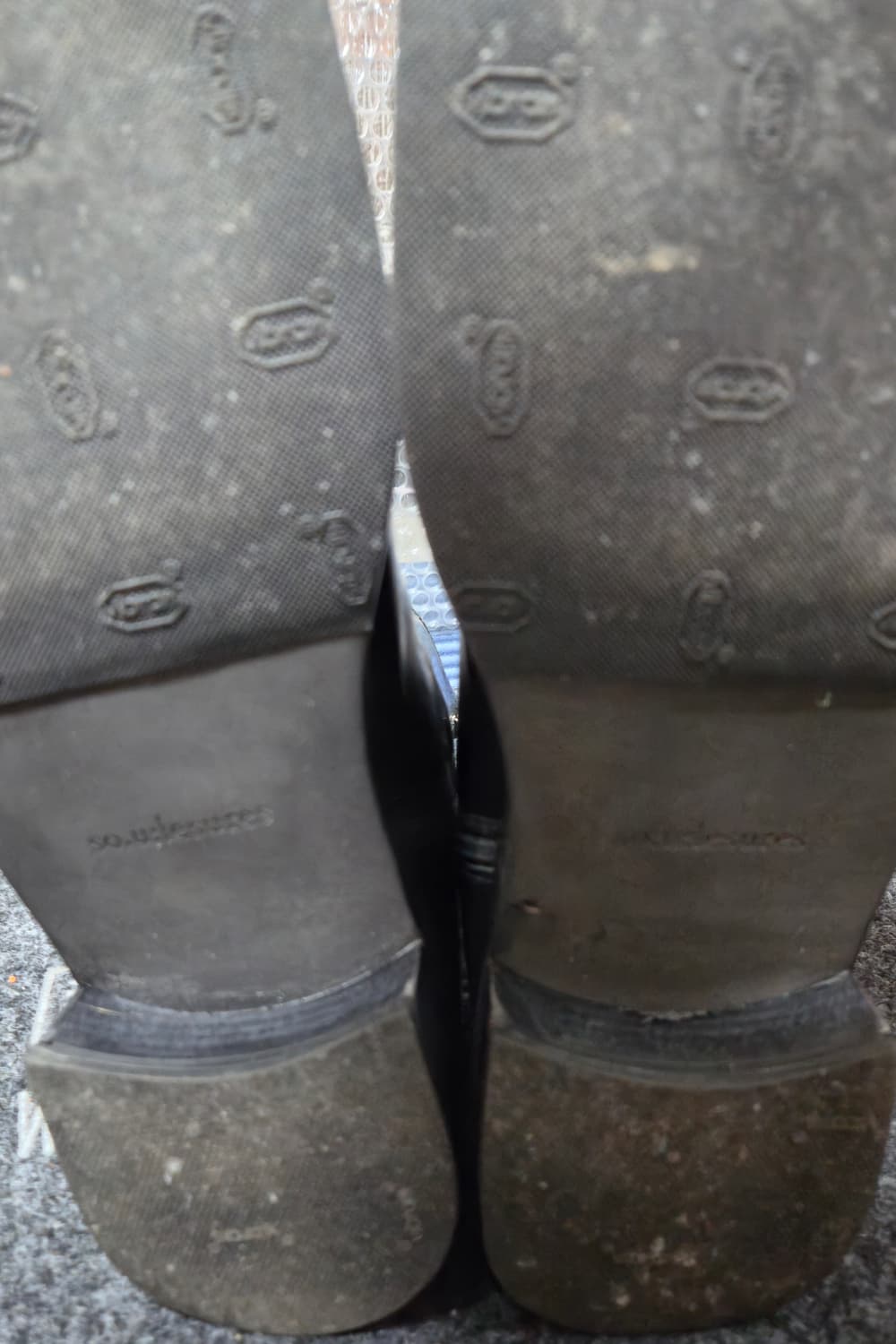 [280] 쏘유레슈어 Raffine black 부츠 상품이미지6