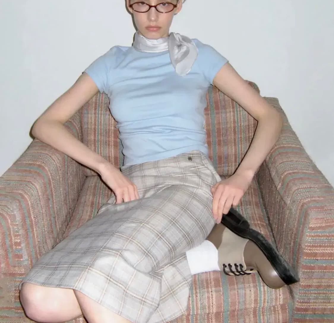 썬번프로젝트 모스 로우라이즈 미디스커트 상품이미지1