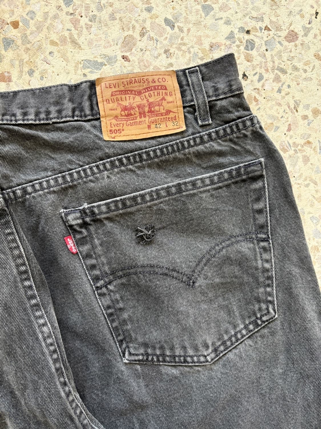 90‘s 리바이스 505 블랙 상품이미지7