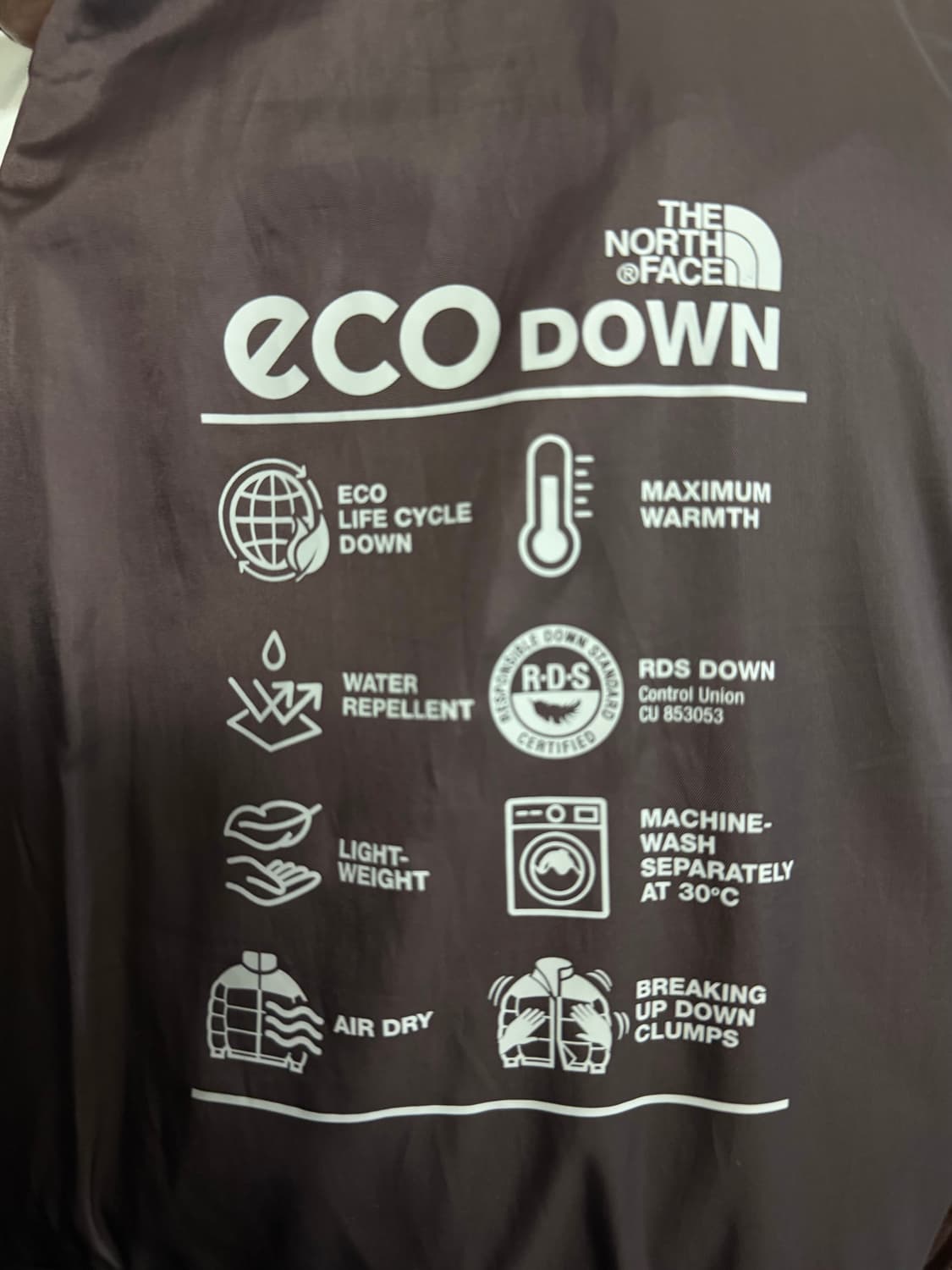 노스페이스 글로우 디테쳐블 RDS 다운 (브라운 NJ1DQ83K) 상품이미지5