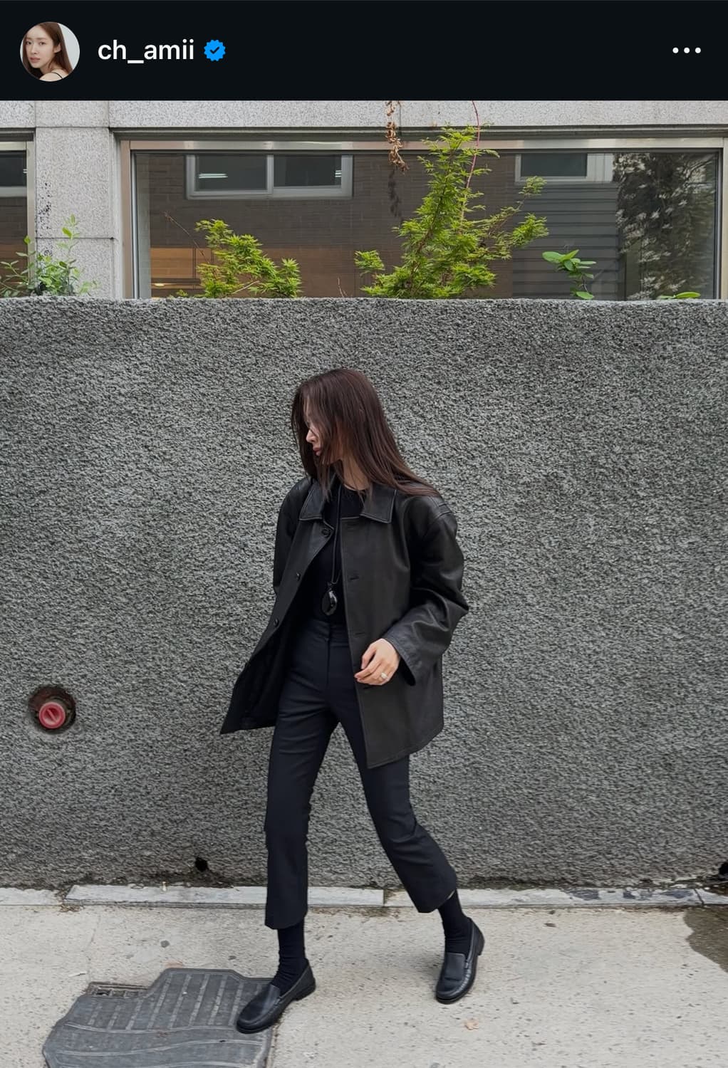 렉토 RECTO 빈티지 레더 초어 가죽자켓 블랙 상품이미지1