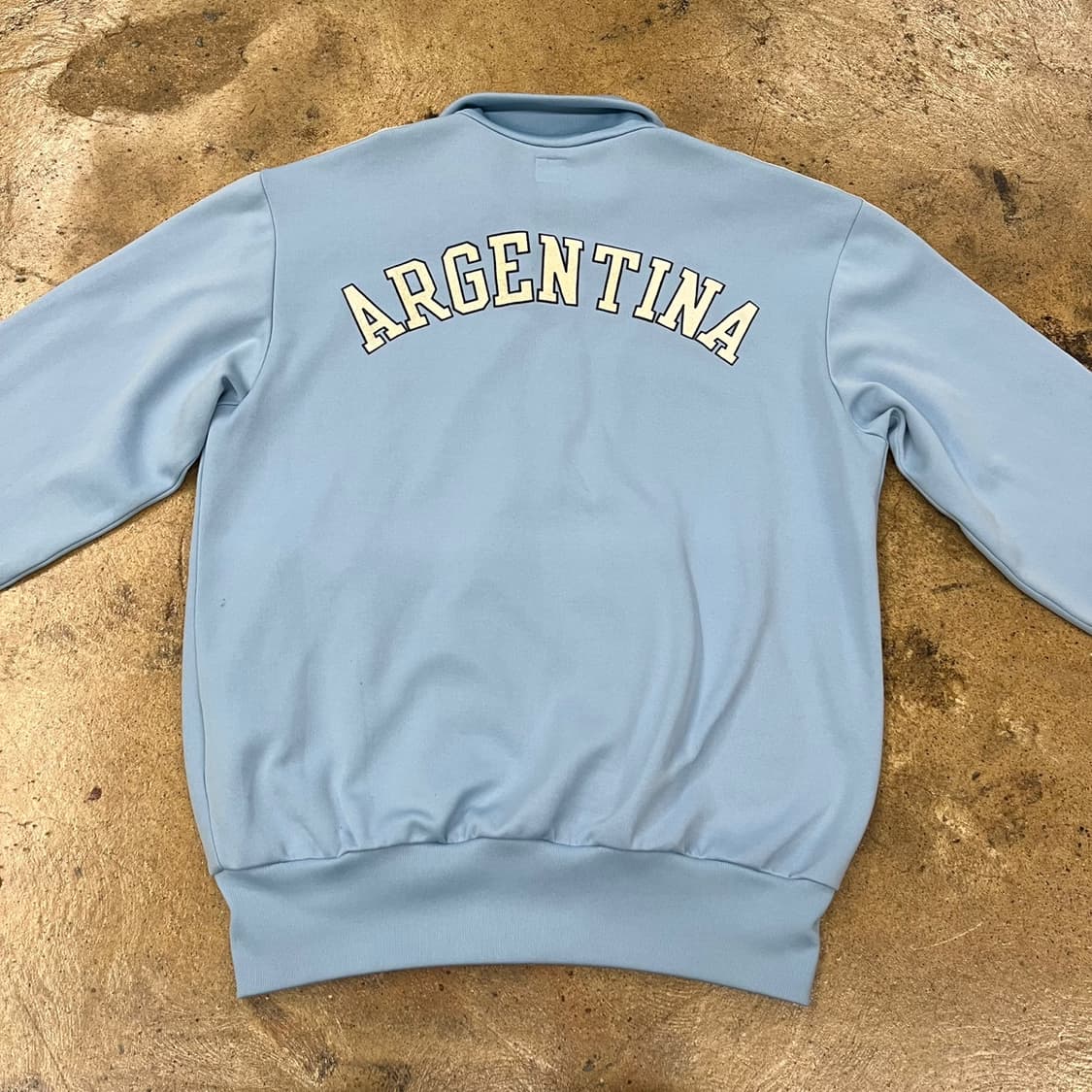 아디다스 아르헨티나 하늘 오리지널 져지 트랙탑  상품이미지4