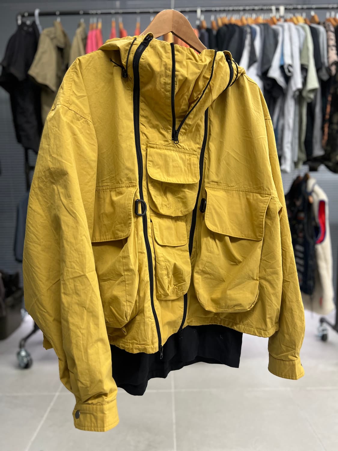 더블지퍼 변신 자켓  상품이미지9