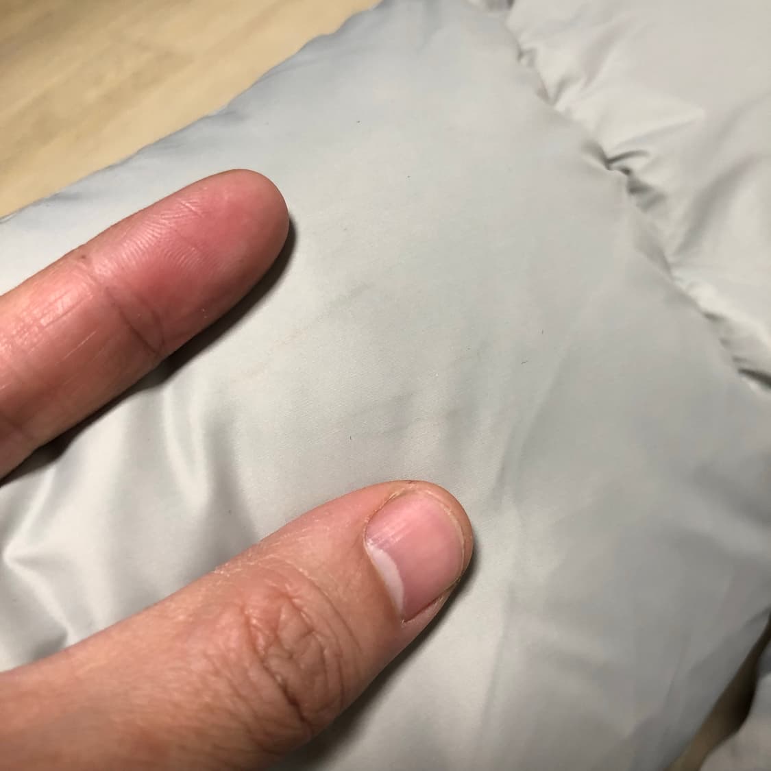 (XL) 새상품 키뮤어 KIIMUIR 덕 다운 카라 숏 다운 점퍼 패딩 상품이미지7