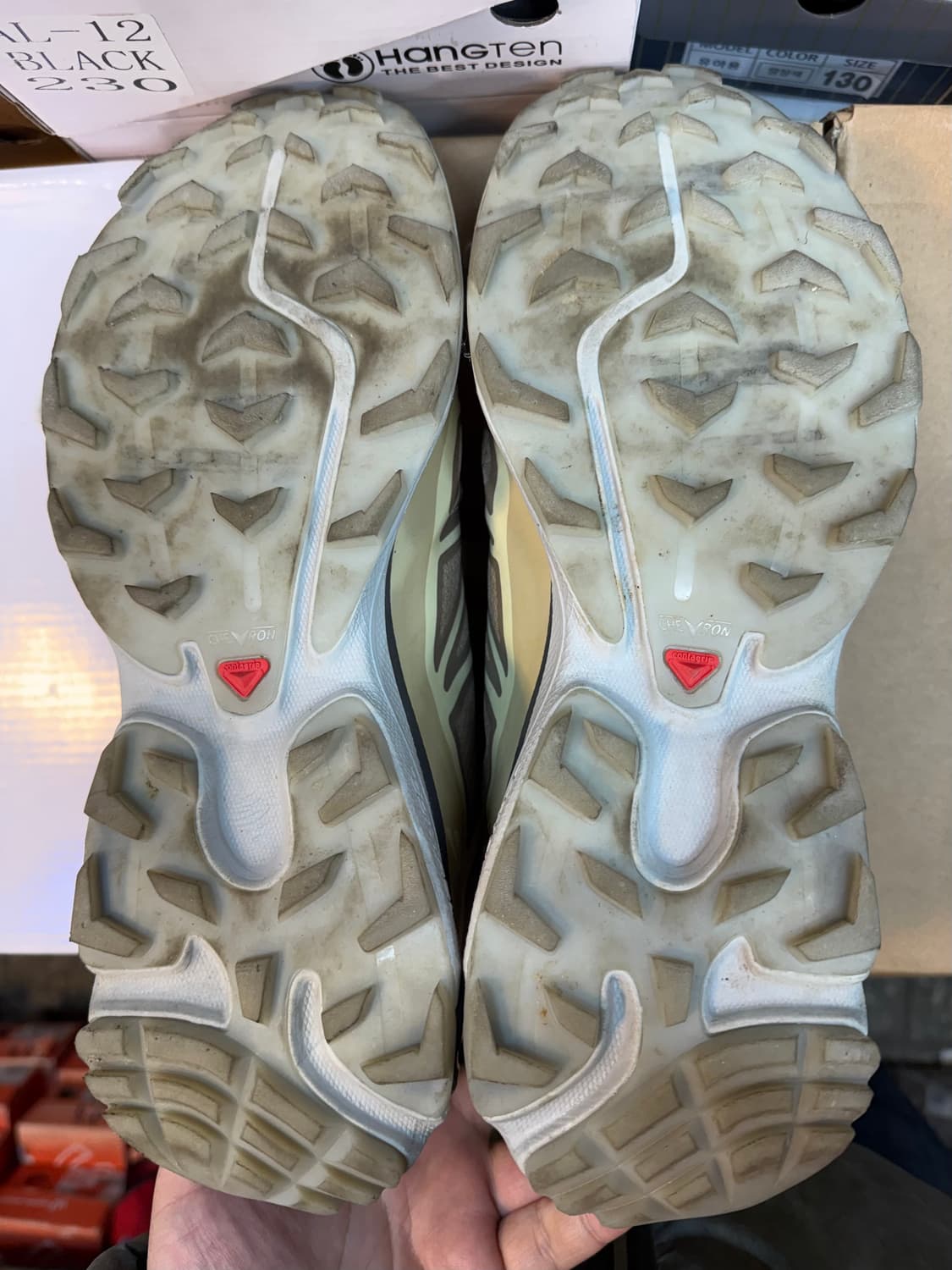 (290) 살로몬 XT-6 클리어 사파리 바닐라 아이스 상품이미지5