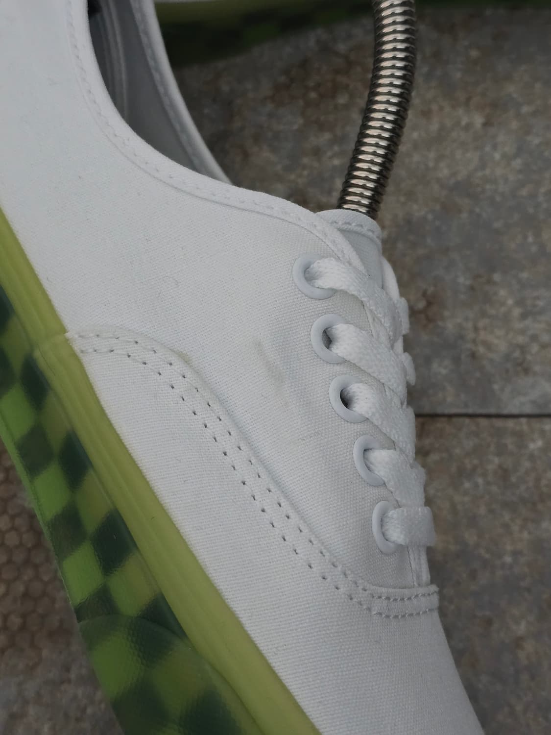 (265)반스 어센틱 트렌스루센트 그린  상품이미지5