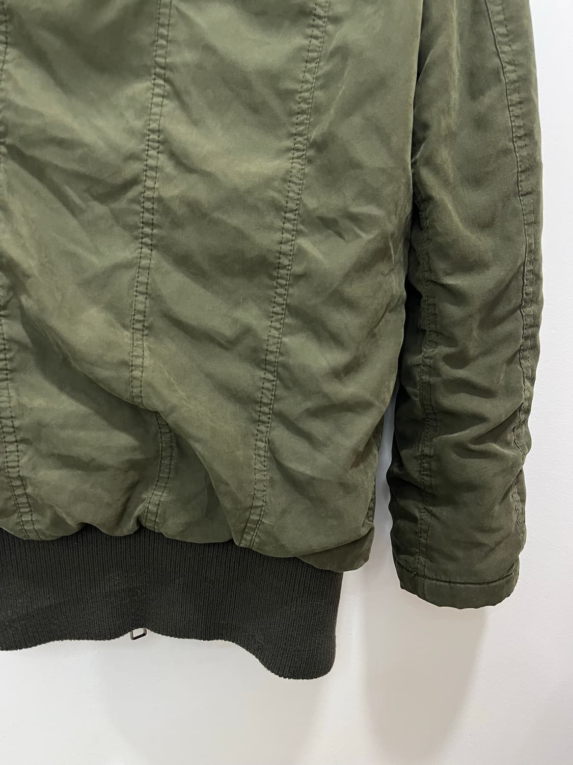 Sword fish 락펑크 실버 메탈 카고 야상 자켓  상품이미지9