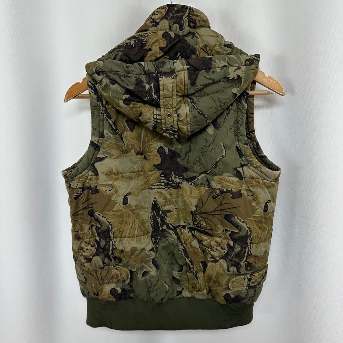 Warg Round  여자 카모 패딩 베스트 조끼 M 상품이미지10