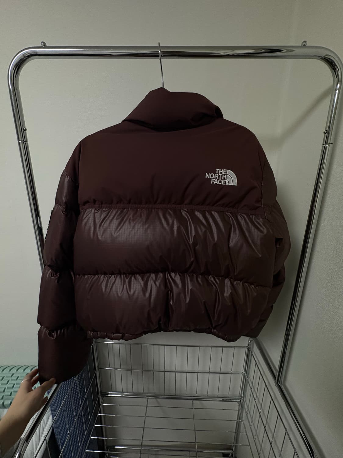 노스페이스 화이트 라벨 노벨티 눕시 다운 자켓 코코아  상품이미지6