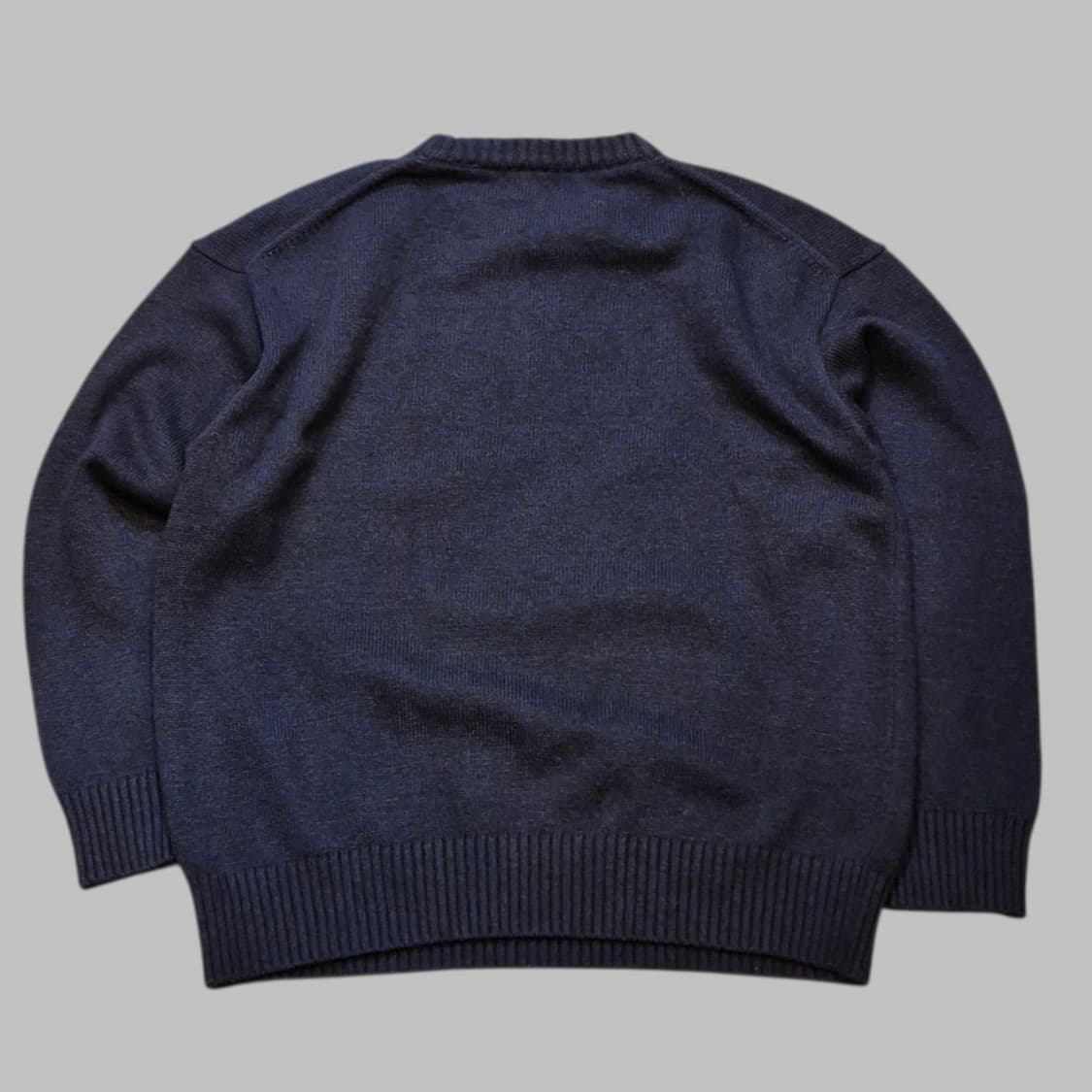 L. YALE 네이비 울니트  상품이미지2