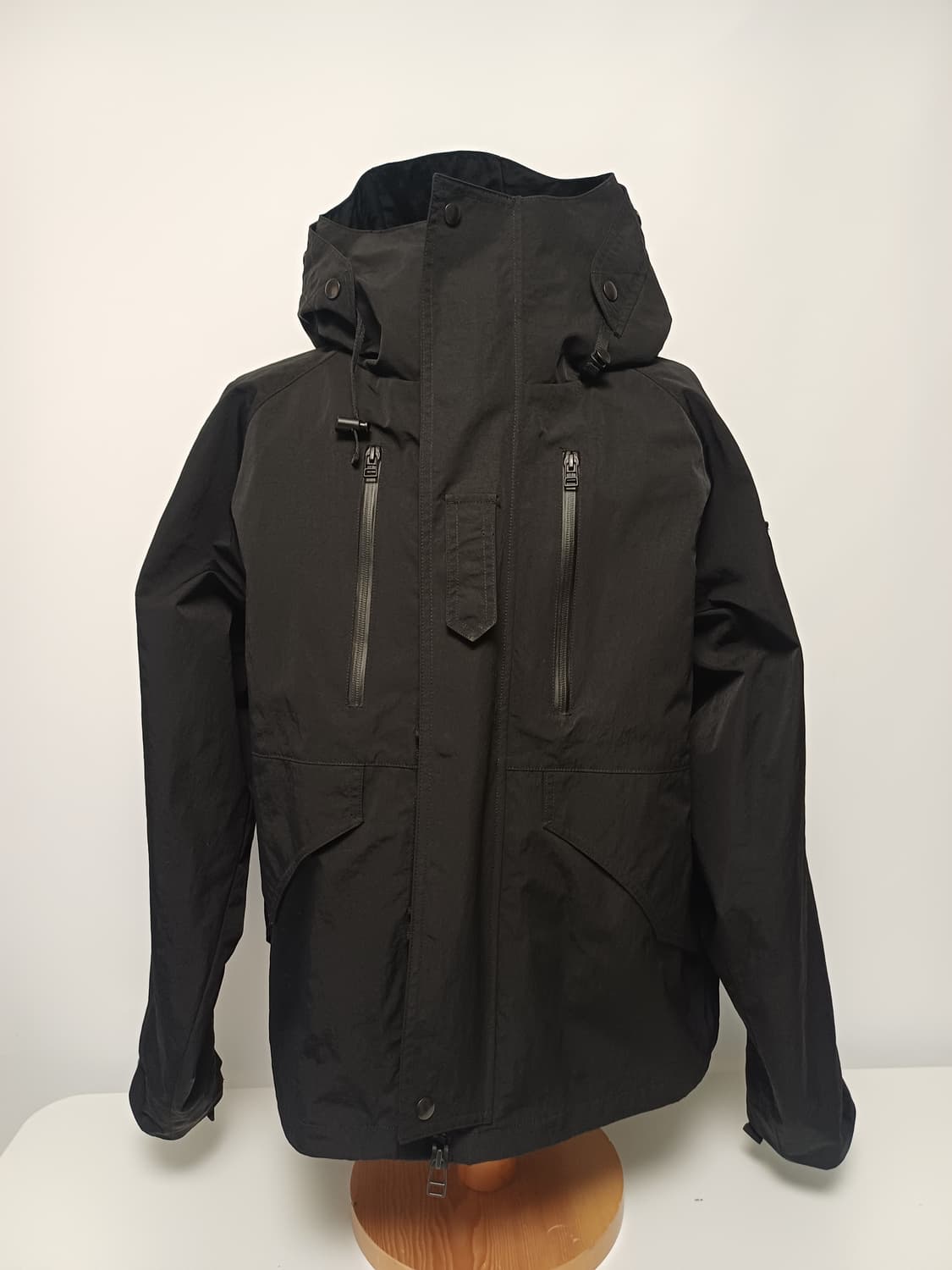 24 프리즘웍스 2LAYER GEN1 SHELL PARKA (BLACK) 상품이미지1