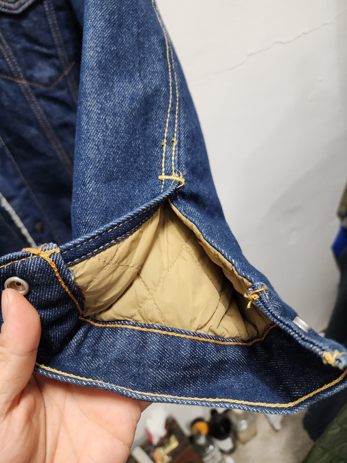 리바이스 R탭 쉐르파 트러커 데님 자켓 상품이미지6