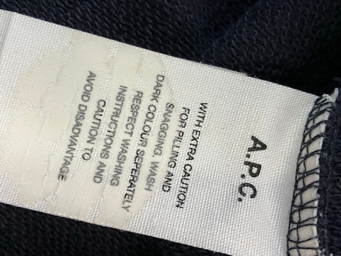 아페쎄 후드티 네이비 S #csz1817  상품이미지6