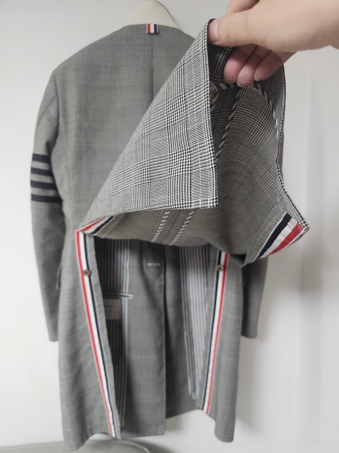 톰 브라운 4바 하이암홀 코트 바지 셋업(초저가/코트2/바지31) 상품이미지6