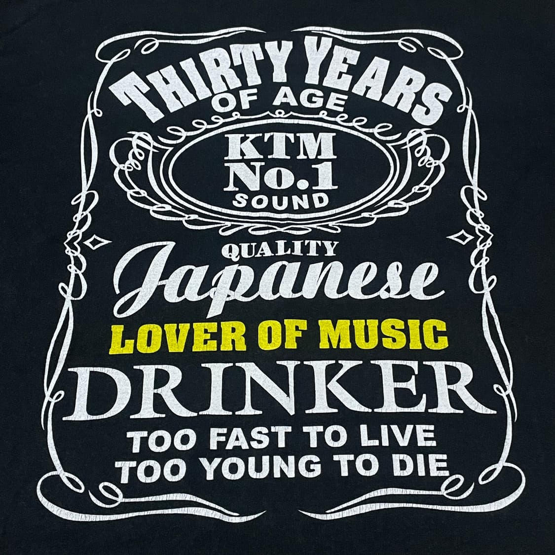 일본 빈티지 반팔 케츠메이시 투어티 상품이미지2