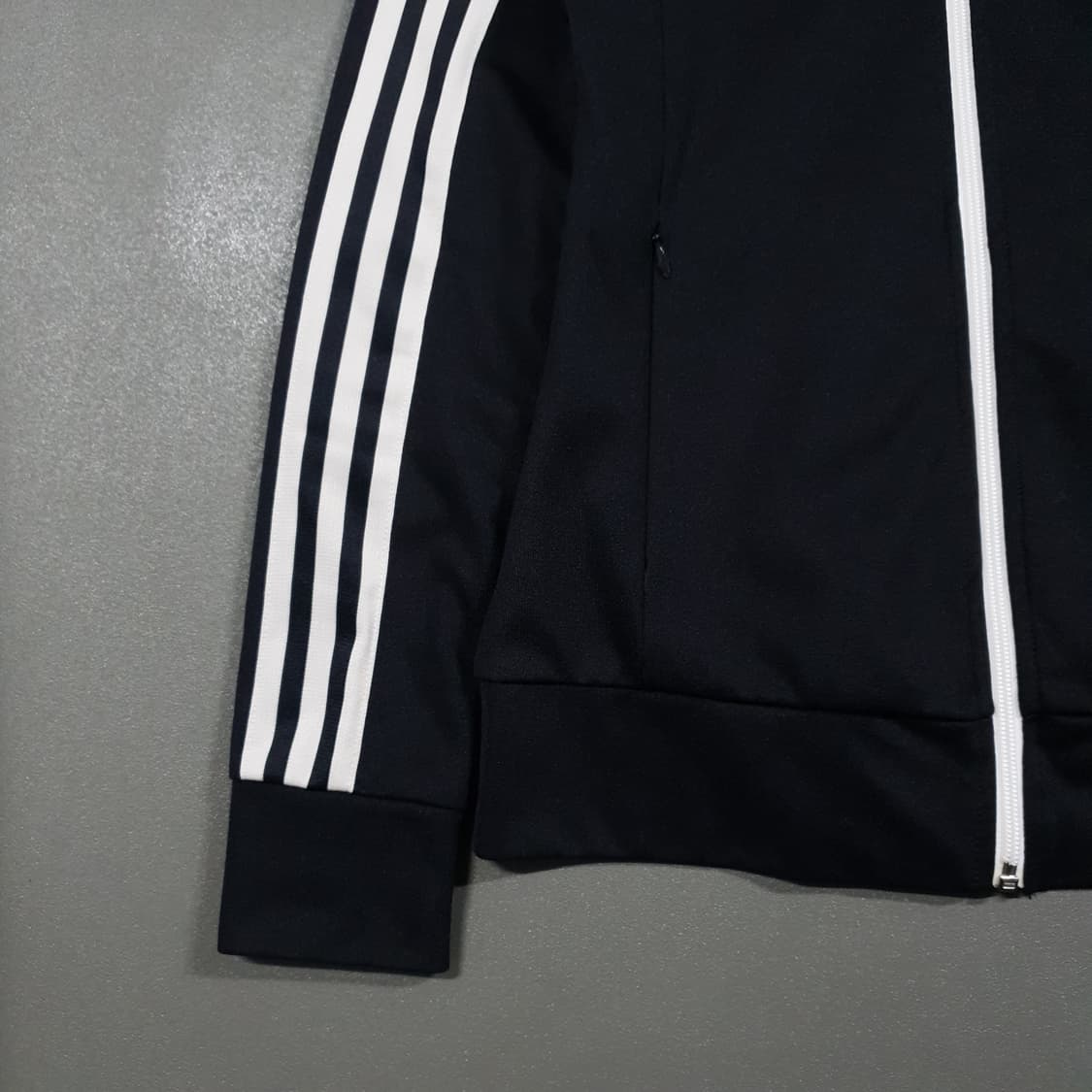 [S] 아디다스 유로파 파이어버드 트랙탑 져지 자켓 벨벳 블랙 희귀 상품이미지4