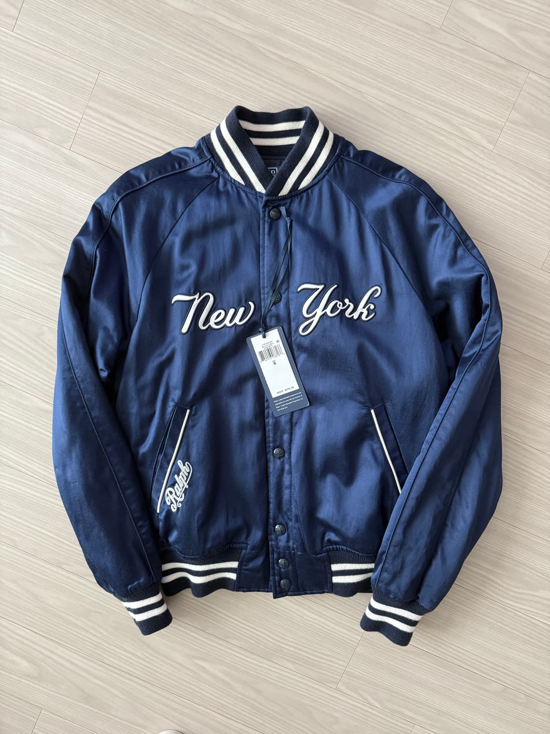 폴로 랄프로렌 MLB 사틴 바시티 자켓 상품이미지1