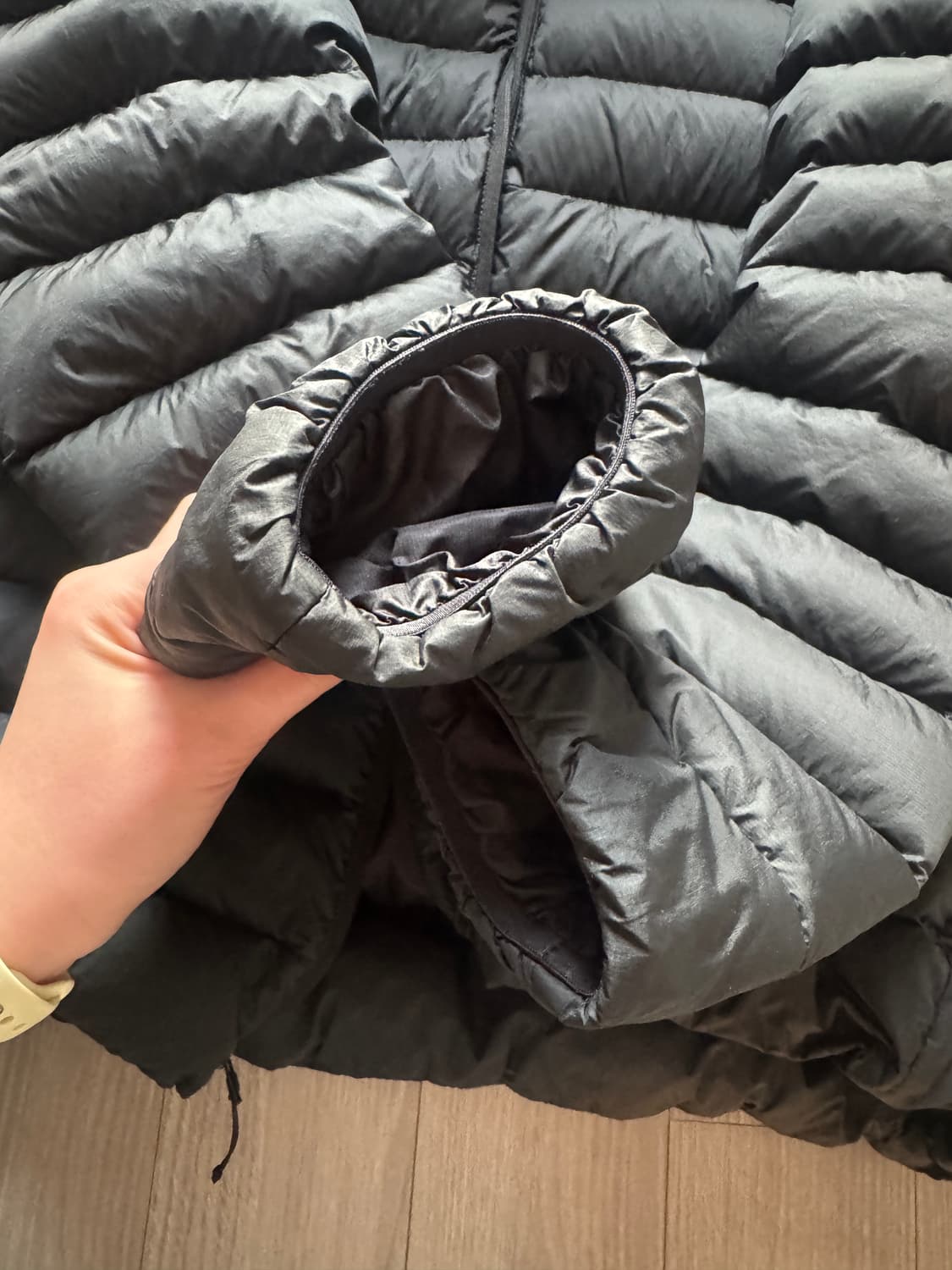 (M)아크테릭스 세륨 후디 블랙 상품이미지2