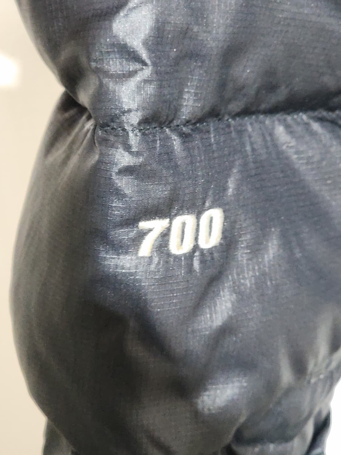 (95) 노스페이스 눕시패딩 점퍼 블랙 700 거위털 구스다운 자켓  상품이미지5