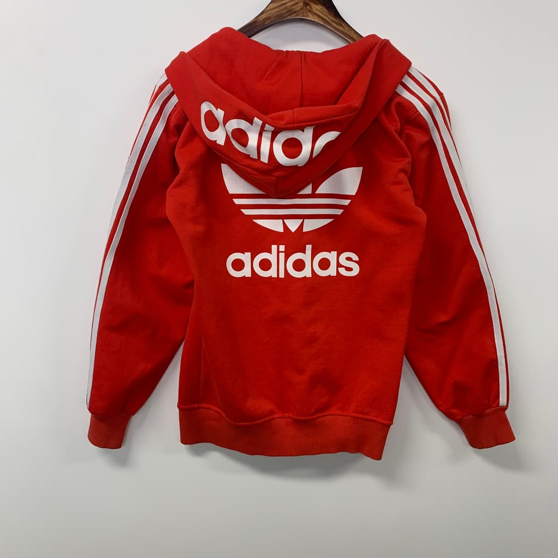 아디다스 파이어버드 레드 후드집업 상품이미지4