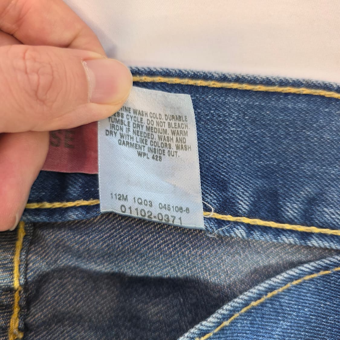 [W32L32]00s 리바이스 타입원 리얼루즈핏 데님 팬츠 상품이미지5