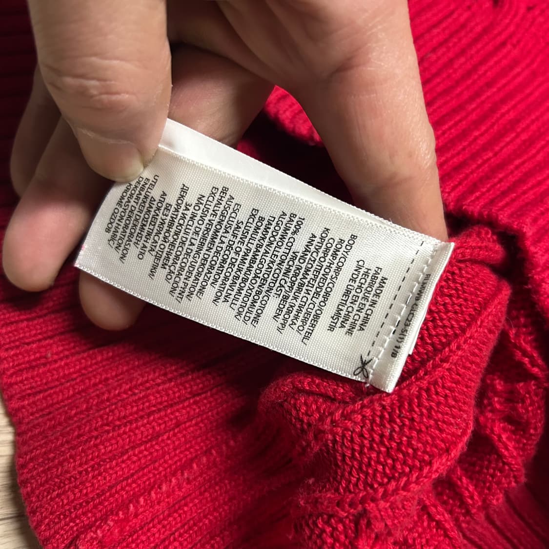 폴로랄프로렌 정품 케이블 니트 여자 M 상품이미지5