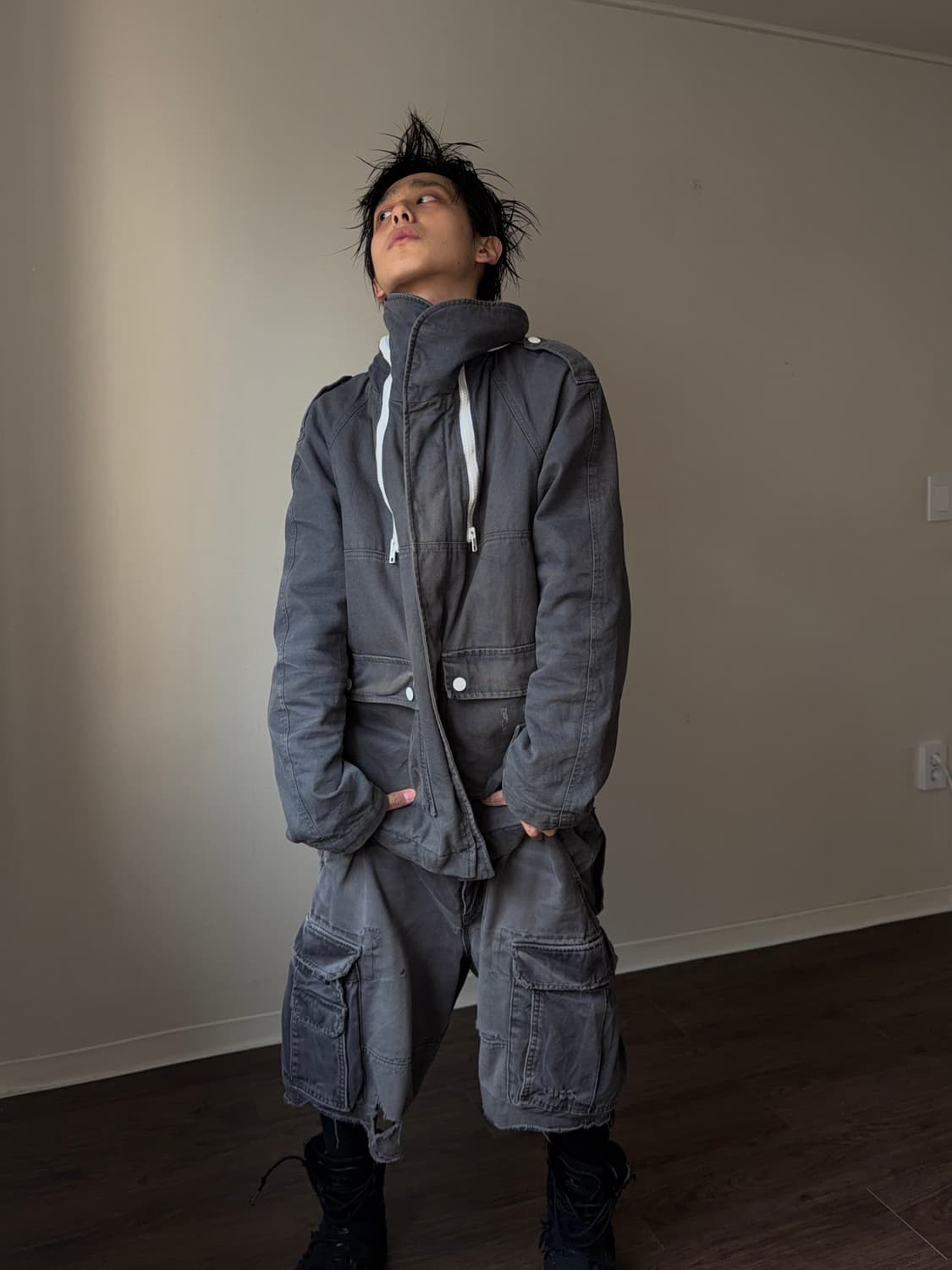 Carhartt 와이드 지퍼 워크 자켓 상품이미지2