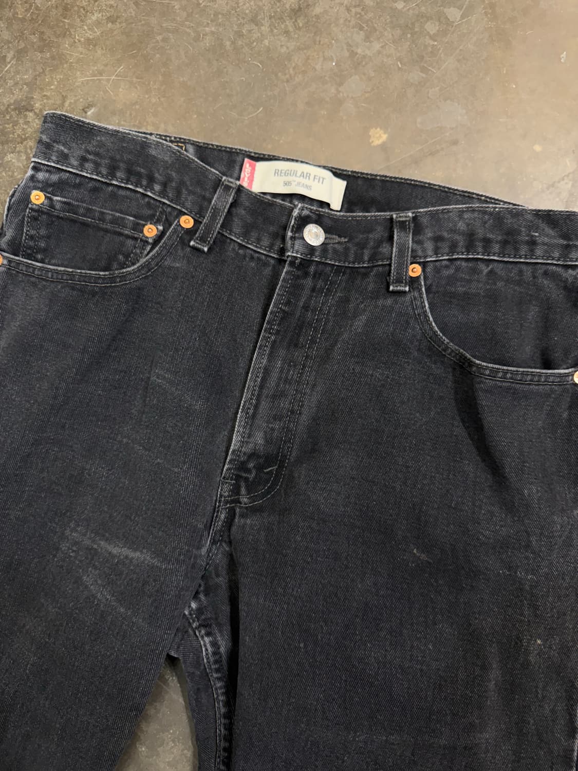 리바이스 흑청 505 (34) made in canada 상품이미지2