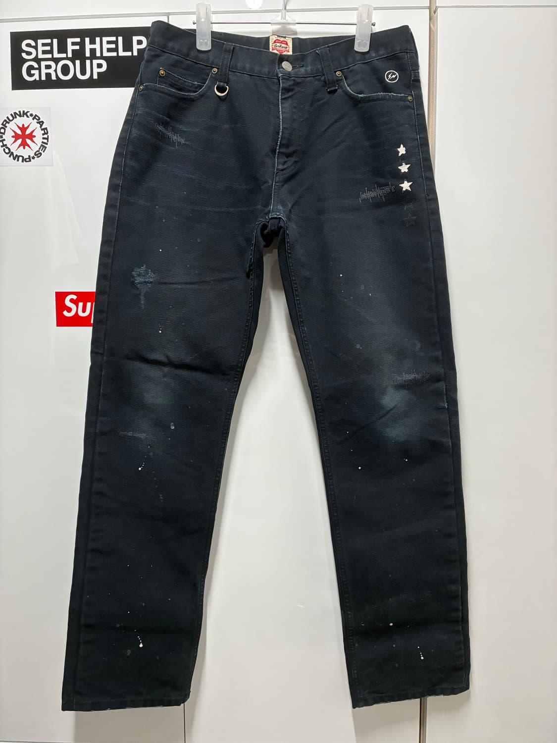 칼하트x유니폼엑스페리먼트 데님팬츠 상품이미지1