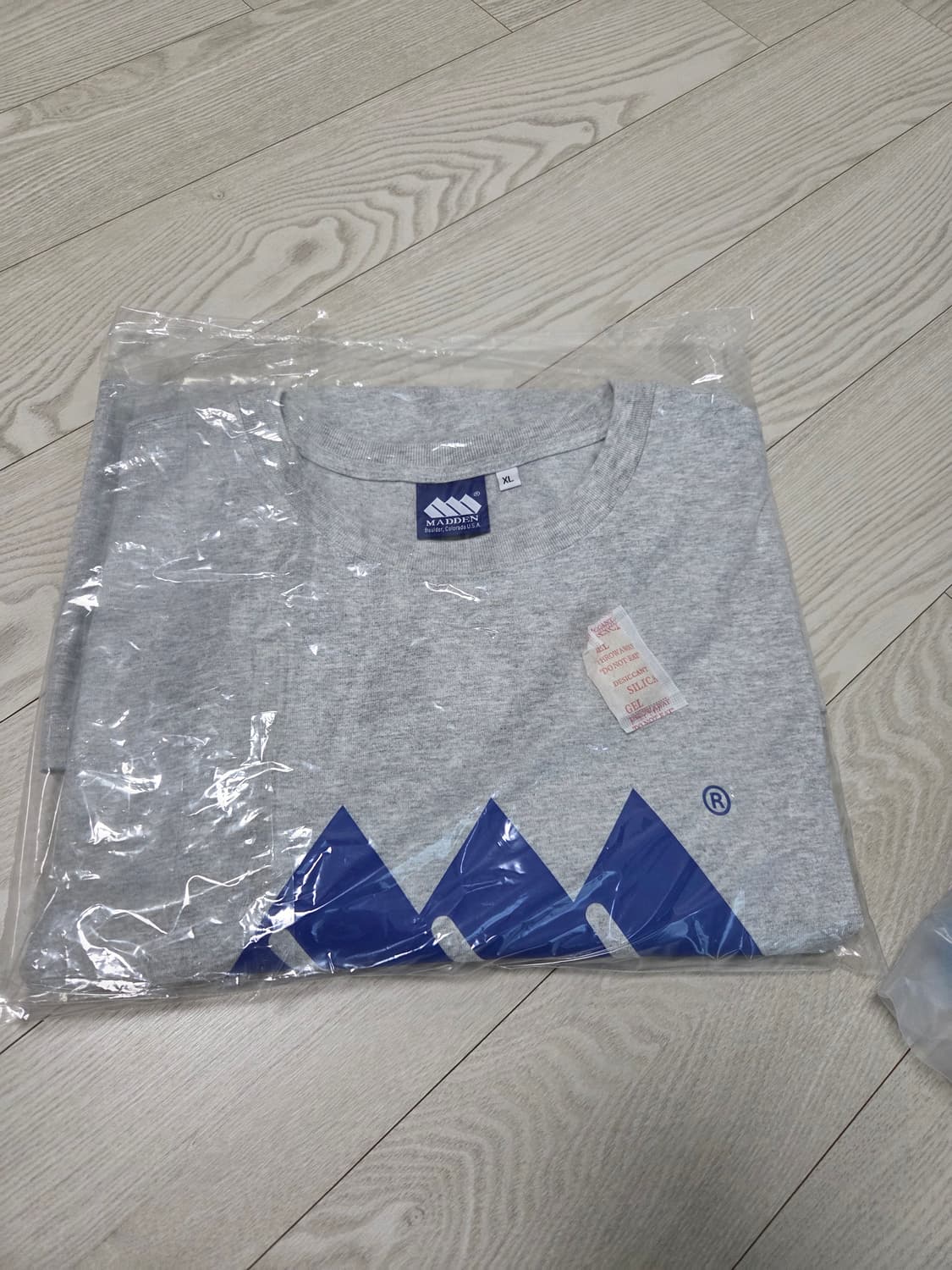 XL 매든 맬란지그레이 티셔츠 상품이미지2