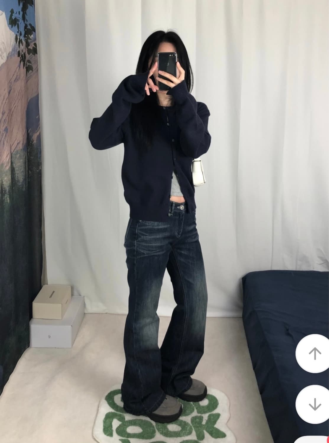 유데모닉 ootj 제나 로우 부츠컷 데님팬츠 상품이미지5
