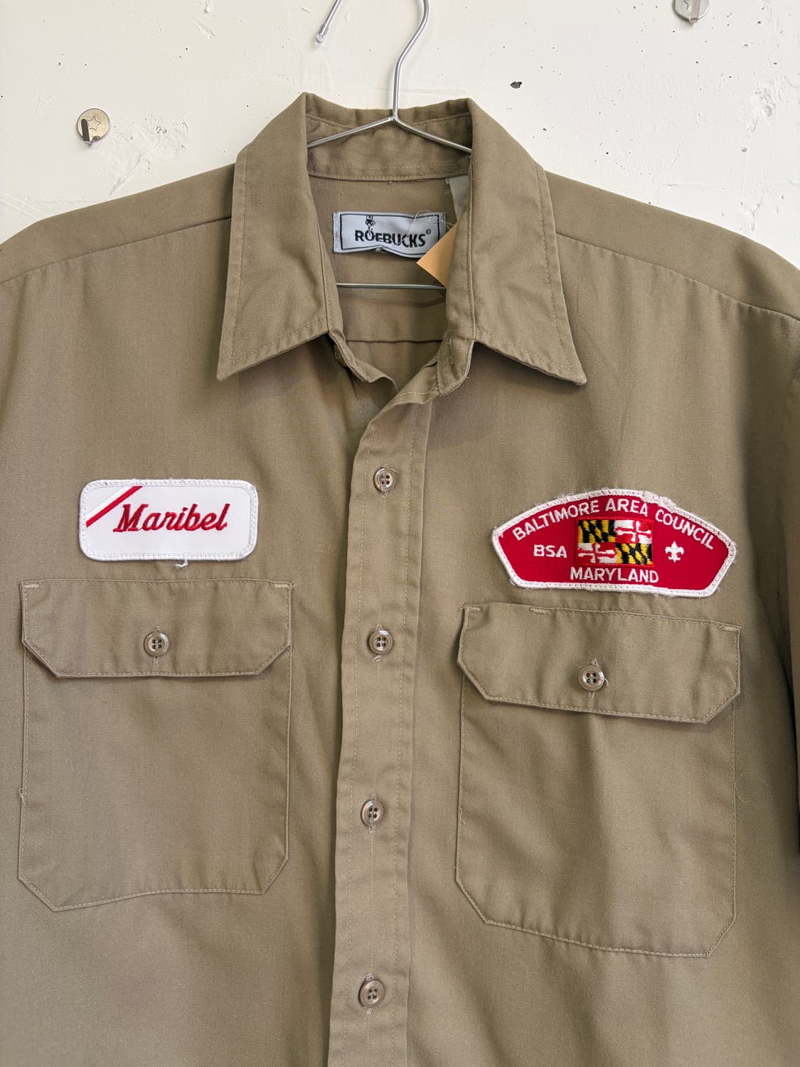 80's vintage work shirt   상품이미지2