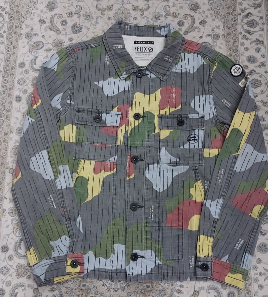스카치 앤 소다 x 펠릭스 콜라보 카모 자켓 (44반-55) 상품이미지2