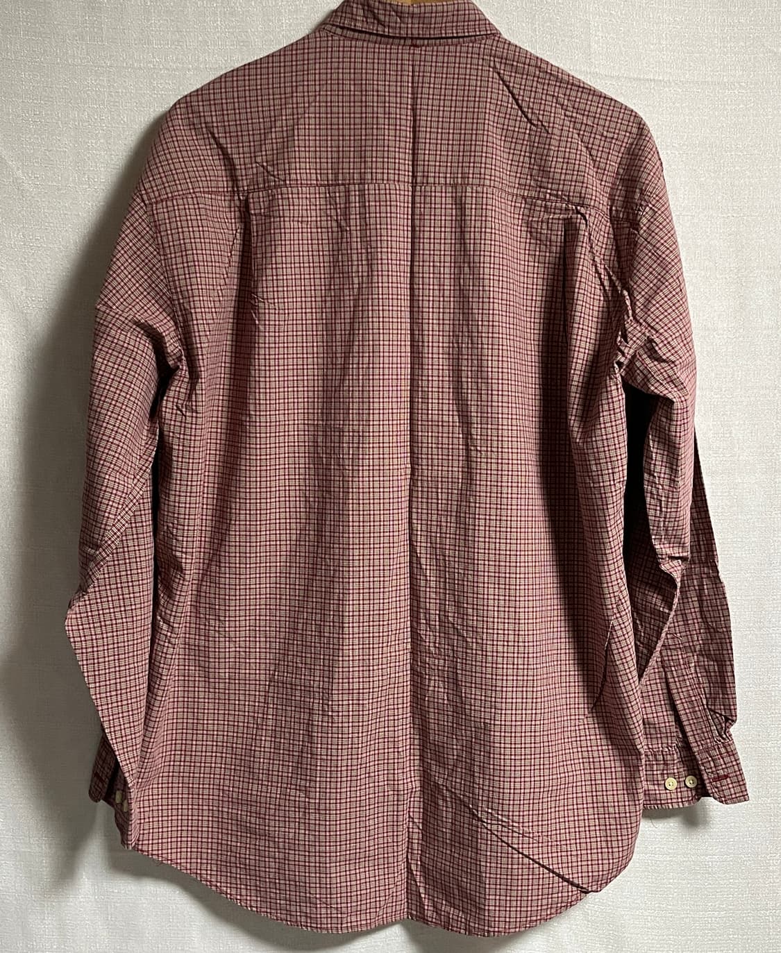 공용 yuro 다탄체크 셔츠 남방 XL 상품이미지6