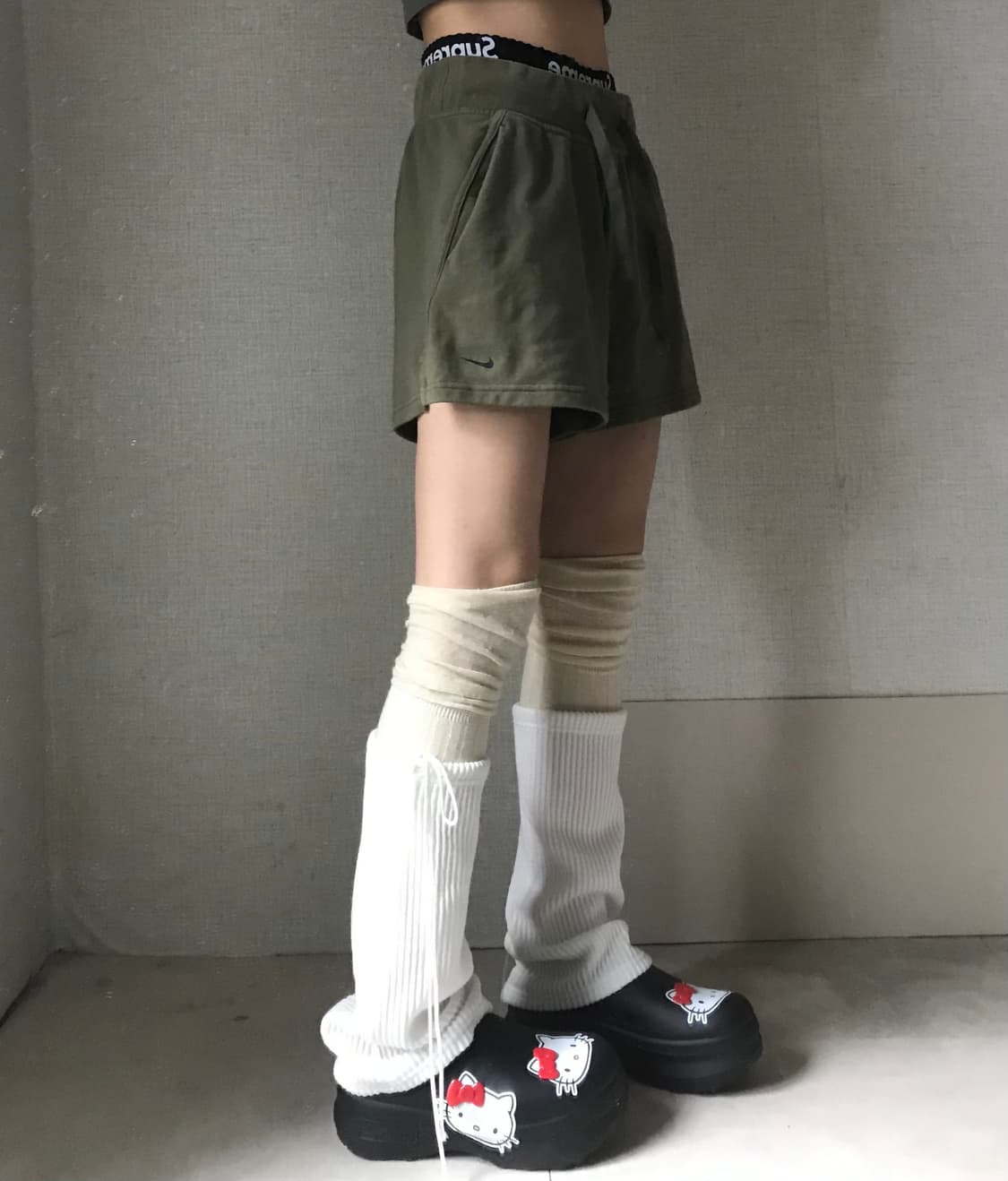 나이키 카키 쇼츠 상품이미지3