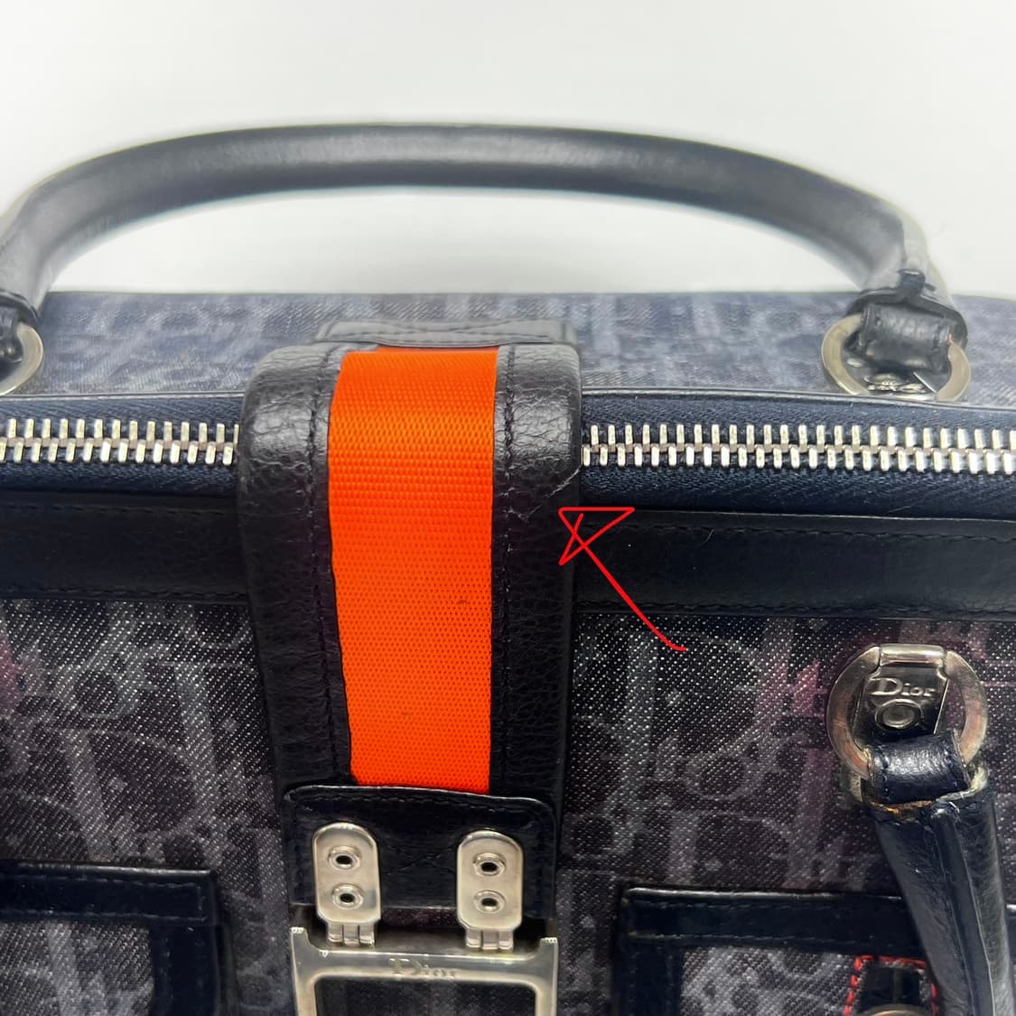 디올 오블리크 플라이트 닥터백 보스턴백 볼링백 상품이미지6