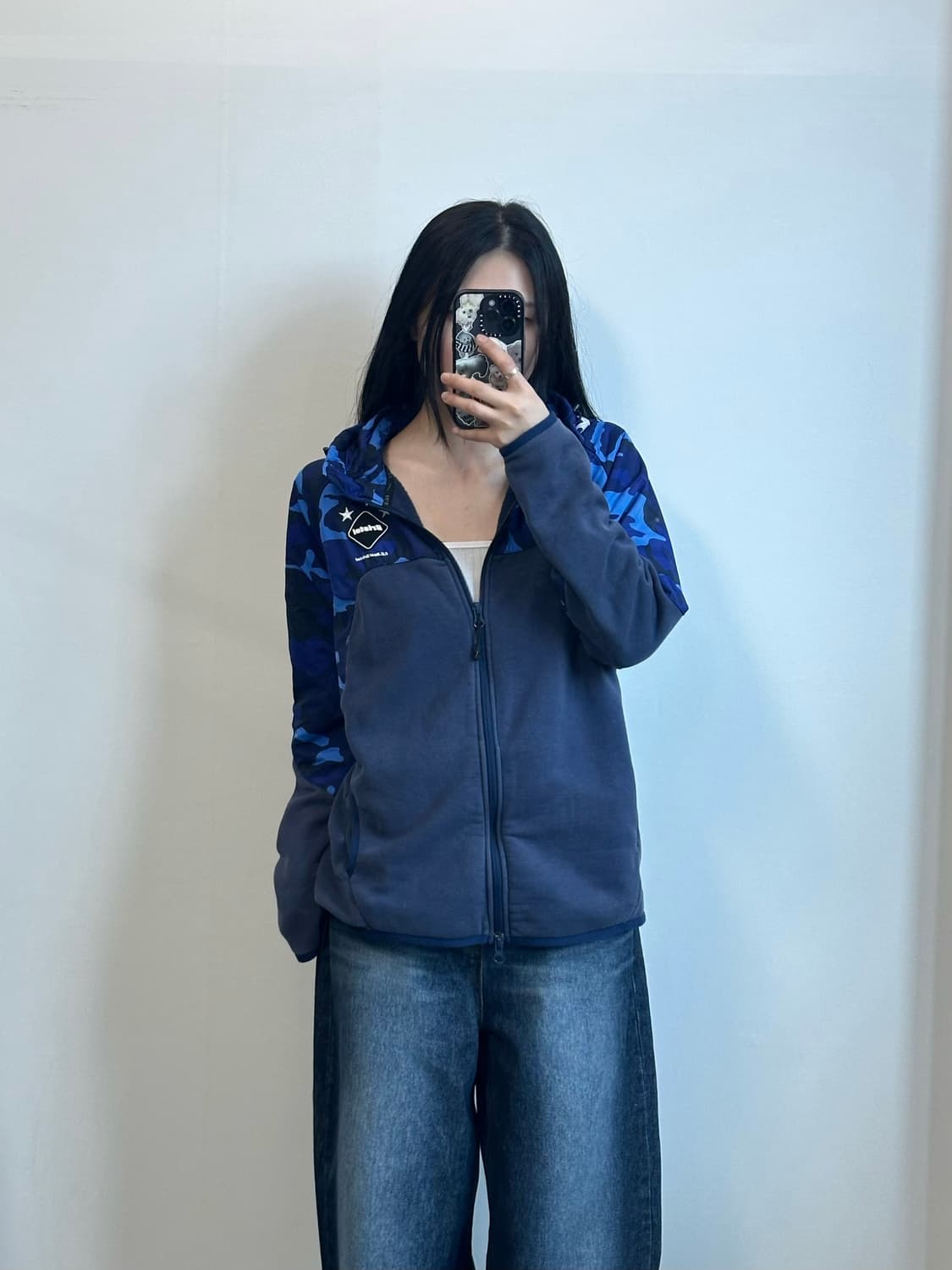 나이키 FCRB 카모 풋볼 후드집업 상품이미지1